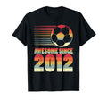 Awesome Since 2012 Soccer 14Th Birthday T-Shirt - Novelty Apparel Unisex - T-Shirt, Sweatshirt, Hoodie