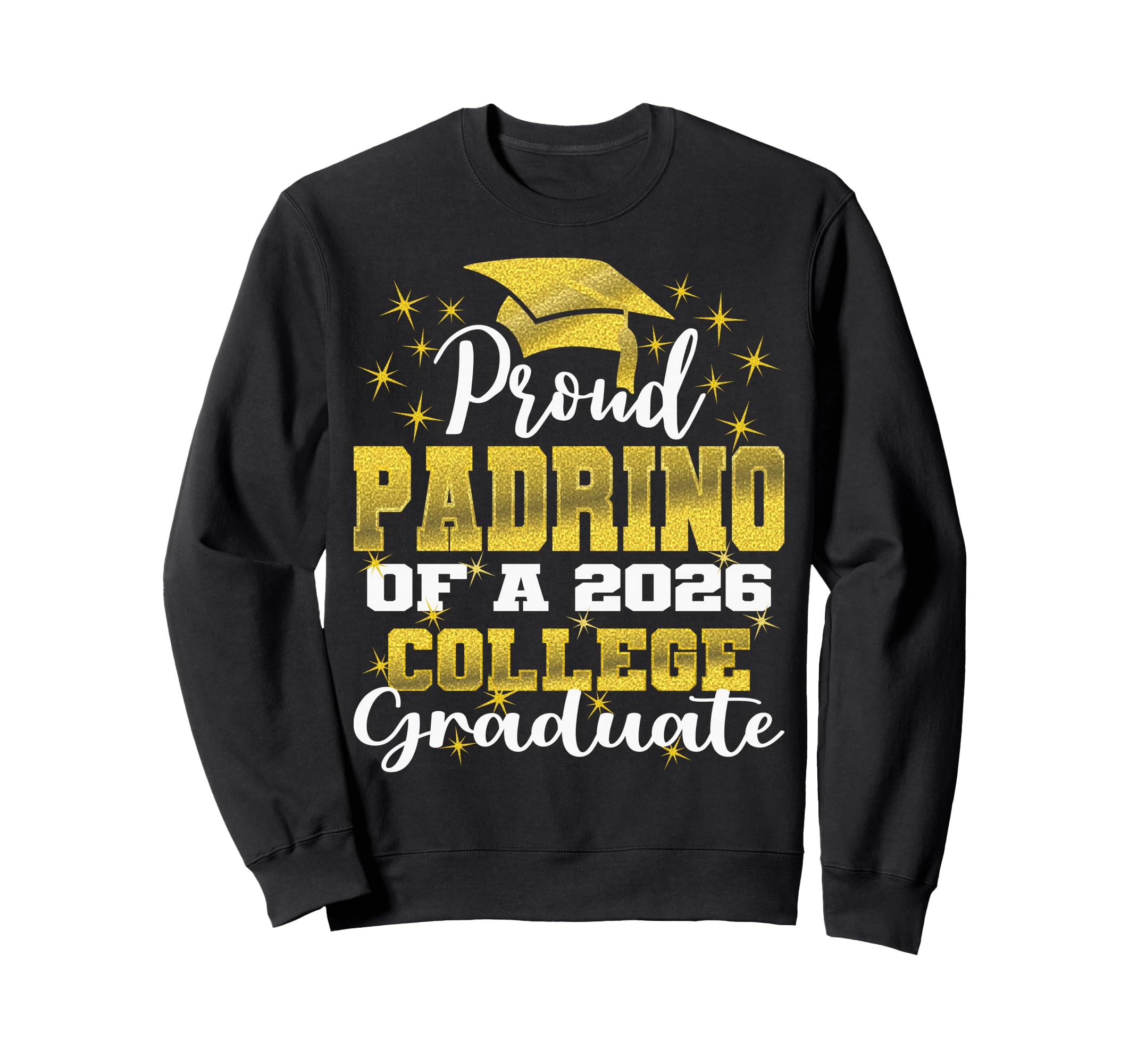 Proud Pappy 2026 College Graduate Sweatshirt - Novelty Apparel Unisex - T-Shirt, Sweatshirt, Hoodie