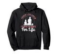 Fishing Buddies Dad Father Daughter Hoodie - Minimalist Print Men Women - T-Shirt, Sweatshirt, Hoodie
