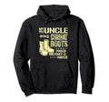 My Uncle Wears Combat Boots Proud Hoodie - Aesthetic Graphic for Adults - T-Shirt, Sweatshirt, Hoodie