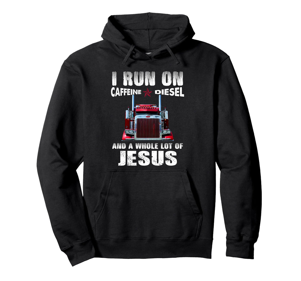 Caffeine Diesel Jesus Christian Hoodie - Streetwear Style for Adults - T-Shirt, Sweatshirt, Hoodie
