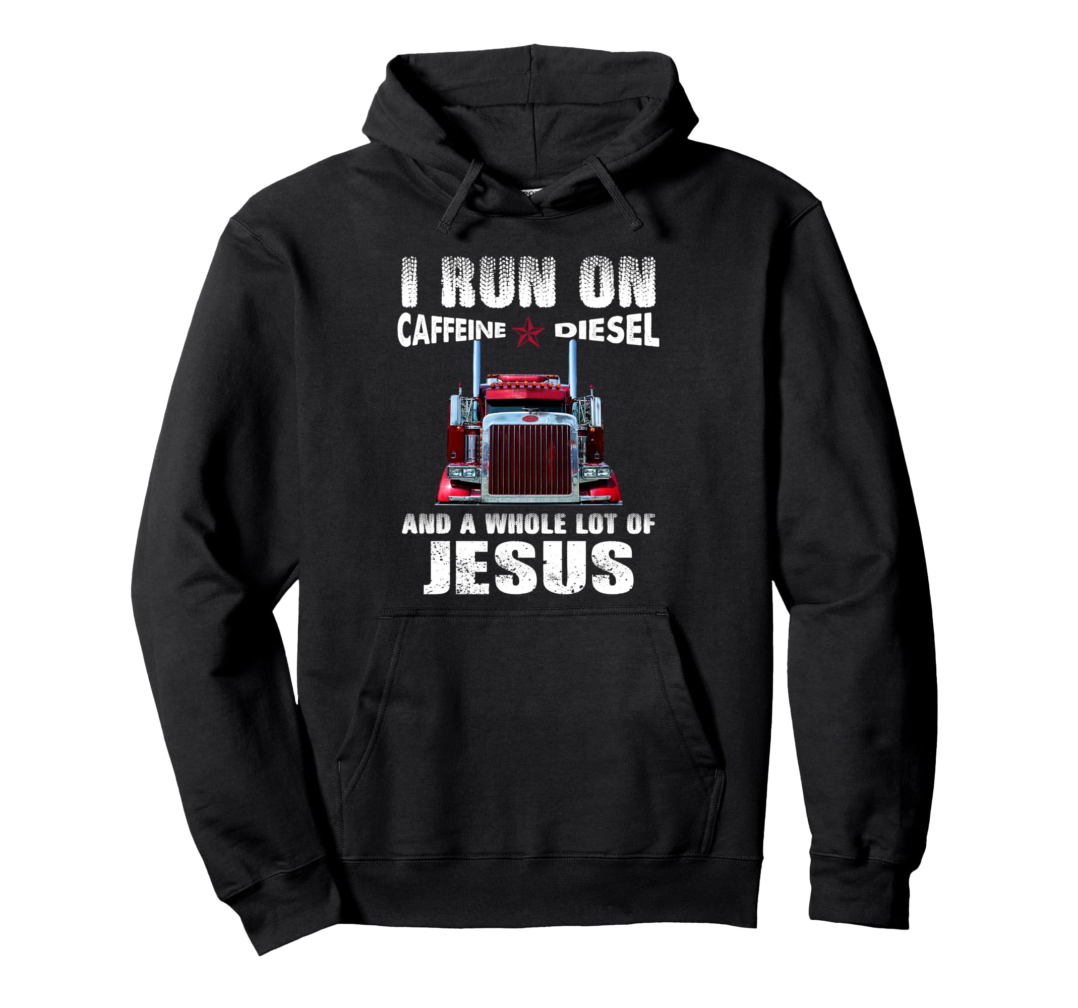 Caffeine Diesel Jesus Christian Hoodie - Streetwear Style for Adults - T-Shirt, Sweatshirt, Hoodie