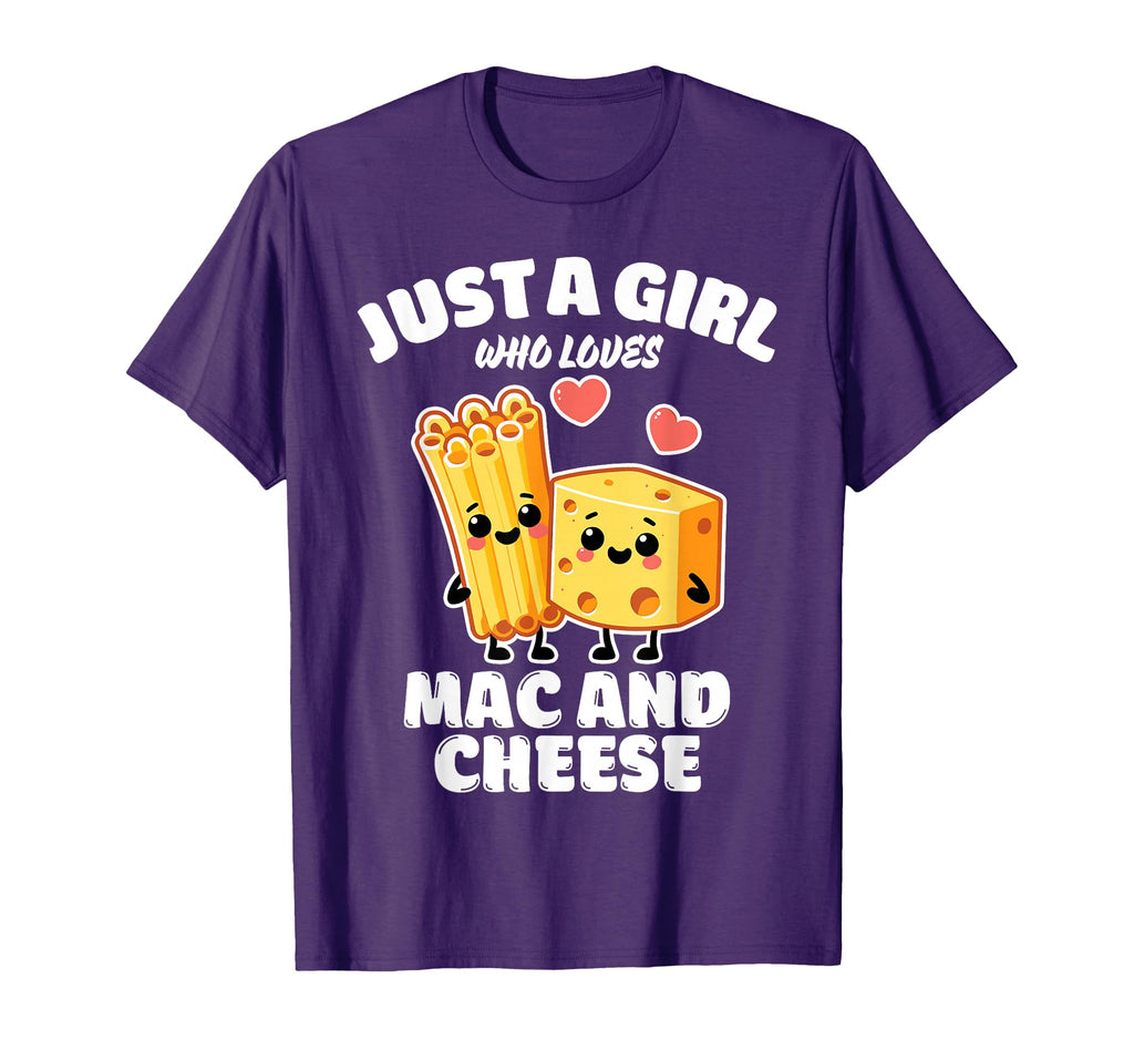 Just Who Loves Mac And Cheese Mac And T-Shirt - Custom Art Print Unisex - T-Shirt, Sweatshirt, Hoodie