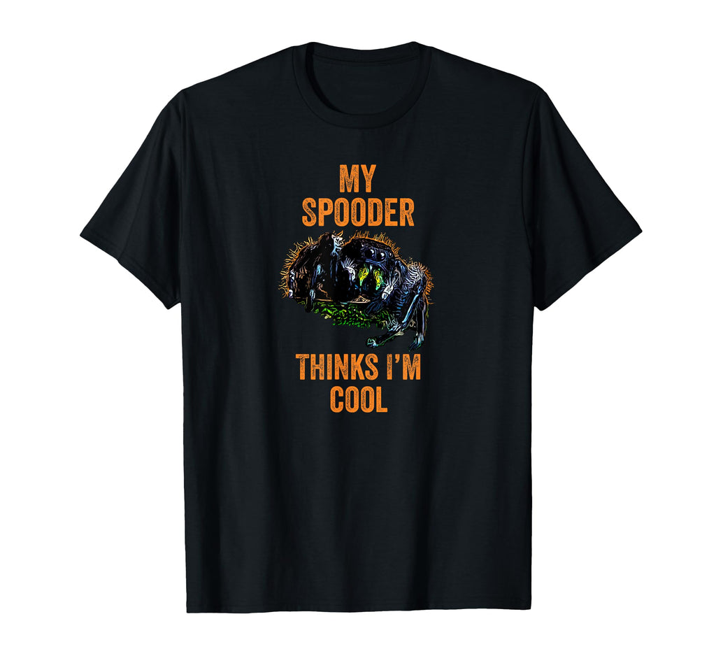 Jumping Spider Bold Jumper Mom Spood T-Shirt - Trendy Graphic for Adults - T-Shirt, Sweatshirt, Hoodie