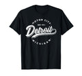 Michiganians Detroit Motor City T-Shirt - Minimalist Print Men Women - T-Shirt, Sweatshirt, Hoodie