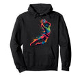 Colorful Funny Soccer Goalie Player Hoodie - Aesthetic Graphic for Adults - T-Shirt, Sweatshirt, Hoodie