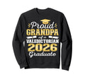Proud Grandpa 2026 Valedictorian Sweatshirt - Casual Everyday Wear Unisex - T-Shirt, Sweatshirt, Hoodie