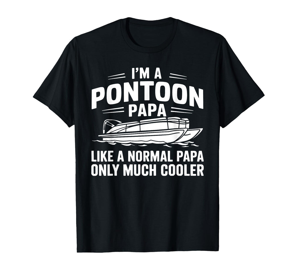 Best Pontoon Boat Art Grandpa T-Shirt - Streetwear Style for Adults - T-Shirt, Sweatshirt, Hoodie