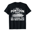 Best Pontoon Boat Art Grandpa T-Shirt - Streetwear Style for Adults - T-Shirt, Sweatshirt, Hoodie