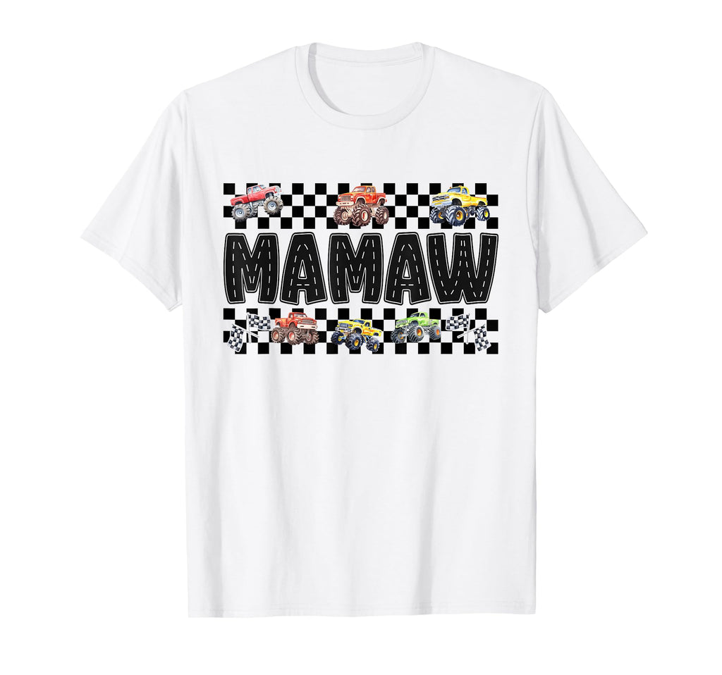 Mamaw Monster Truck Family Crew T-Shirt - Novelty Apparel Men Women - T-Shirt, Sweatshirt, Hoodie