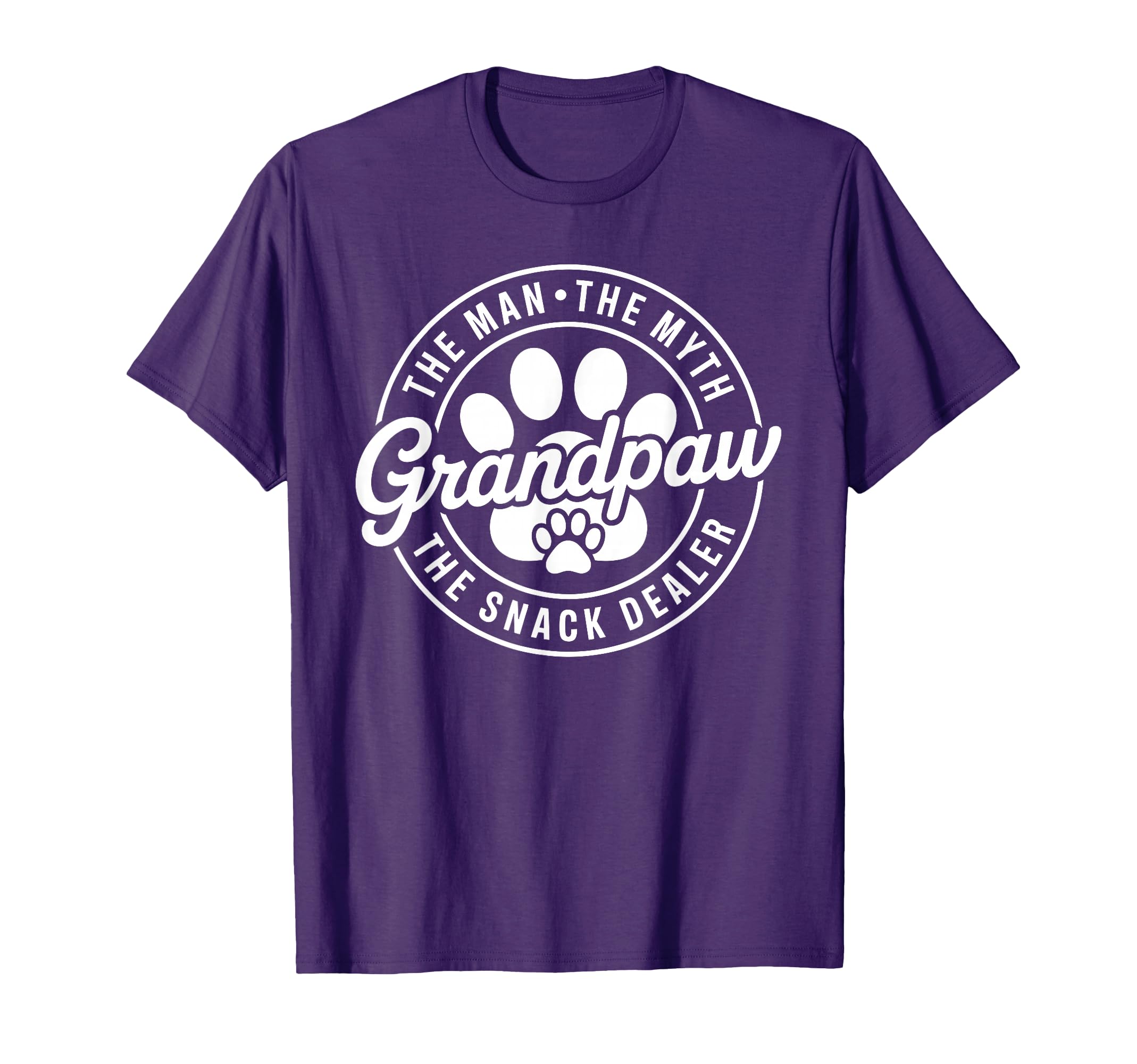 Grandpaw Myth Snack Dealer Fathers Day T-Shirt - Novelty Apparel Unisex - T-Shirt, Sweatshirt, Hoodie