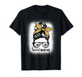 Bleached Soccer Mom Messy Bun Lovers T-Shirt - Unique Graphic for Adults - T-Shirt, Sweatshirt, Hoodie