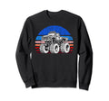 Monster Truck Dad Fathers Day Click More Hoodie - Aesthetic Graphic Unisex - T-Shirt, Sweatshirt, Hoodie