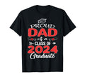 Dad Senior 2024 Proud Dad Class 2024 T-Shirt - Fun Novelty Design Unisex - T-Shirt, Sweatshirt, Hoodie
