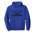 Funny Twin Dad Cant Scare Me Hoodie - Casual Everyday Wear for Adults - T-Shirt, Sweatshirt, Hoodie