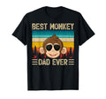 Monkey Funny Best Monkey Dad Ever T-Shirt - Unique Graphic for Adults - T-Shirt, Sweatshirt, Hoodie