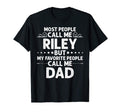 Riley Gift Name Funny Fathers Day T-Shirt - Custom Art Print Men Women - T-Shirt, Sweatshirt, Hoodie