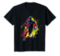 Colorful Soccer Player Mens Soccer T-Shirt - Trendy Graphic Unisex - T-Shirt, Sweatshirt, Hoodie