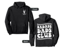 Mens Fathers Day Badass Dads Club Hoodie - Aesthetic Graphic Men Women - T-Shirt, Sweatshirt, Hoodie