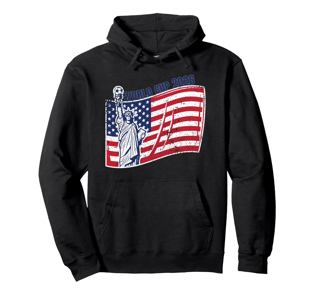 Usa World Football 26 American Team Hoodie - Unique Graphic for Adults - T-Shirt, Sweatshirt, Hoodie