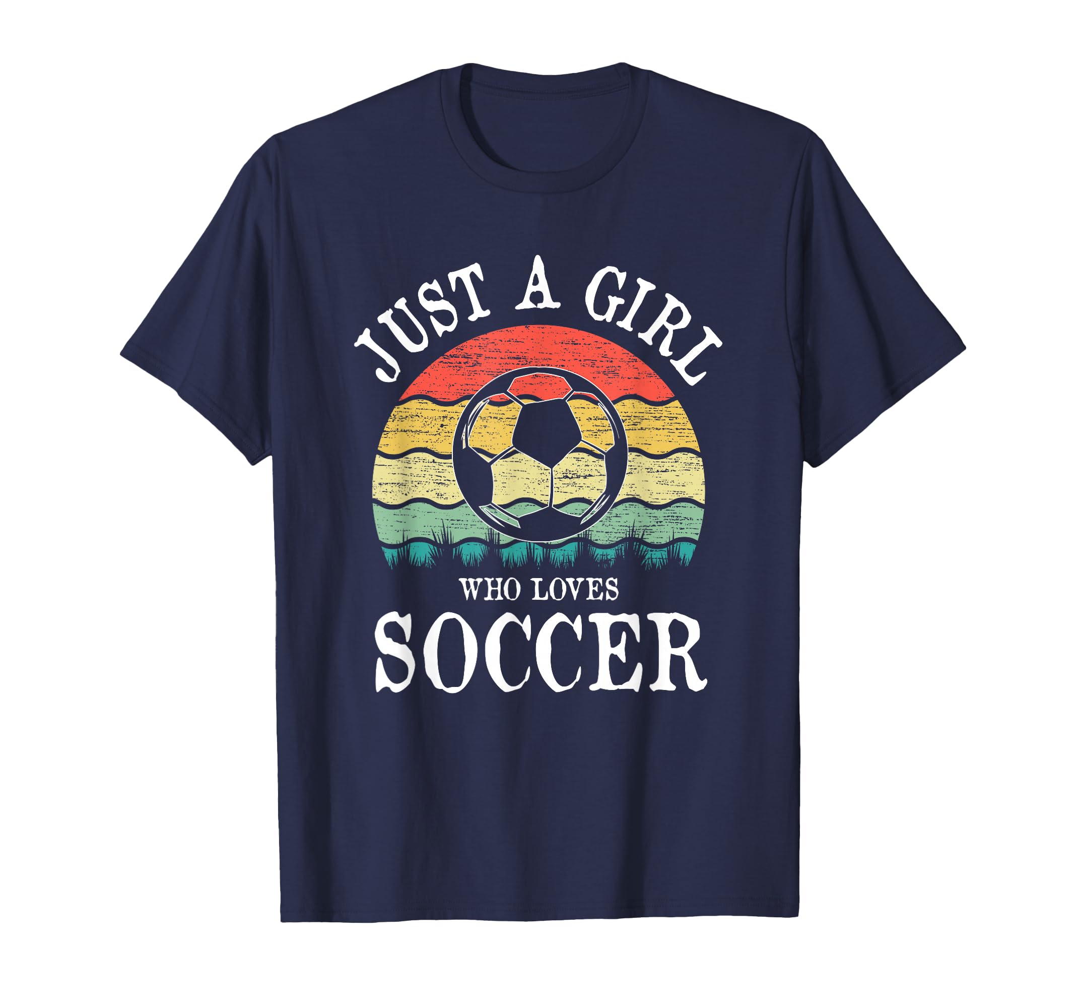 Just Who Loves Soccer T-Shirt - Novelty Apparel Men Women - T-Shirt, Sweatshirt, Hoodie