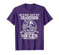 My Grandson Is My Favorite Soccer T-Shirt - Graphic Print for Adults - T-Shirt, Sweatshirt, Hoodie