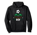 Papa Birthday Soccer Theme Matching Hoodie - Trendy Graphic for Adults - T-Shirt, Sweatshirt, Hoodie