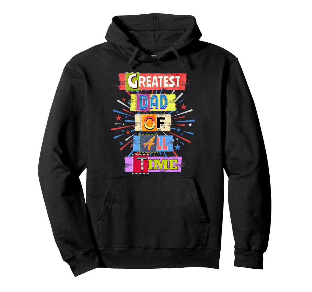 Greatest Dad All Time Goat Worlds Best Hoodie - Unique Graphic Men Women - T-Shirt, Sweatshirt, Hoodie