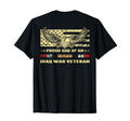 Proud Dad Iraq War Veteran Military Vets T-Shirt - Streetwear Style Unisex - T-Shirt, Sweatshirt, Hoodie