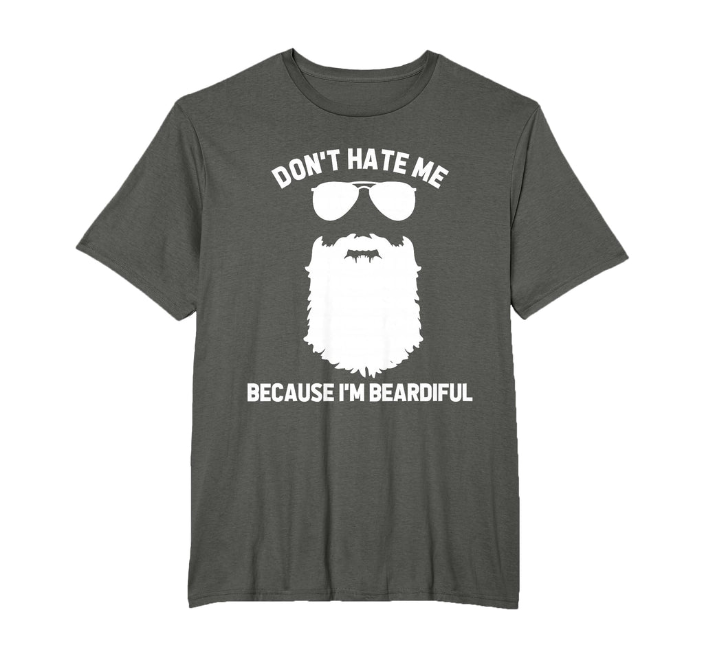 Beard Lover Dont Hate Me Because Im T-Shirt - Custom Art Print Unisex - T-Shirt, Sweatshirt, Hoodie