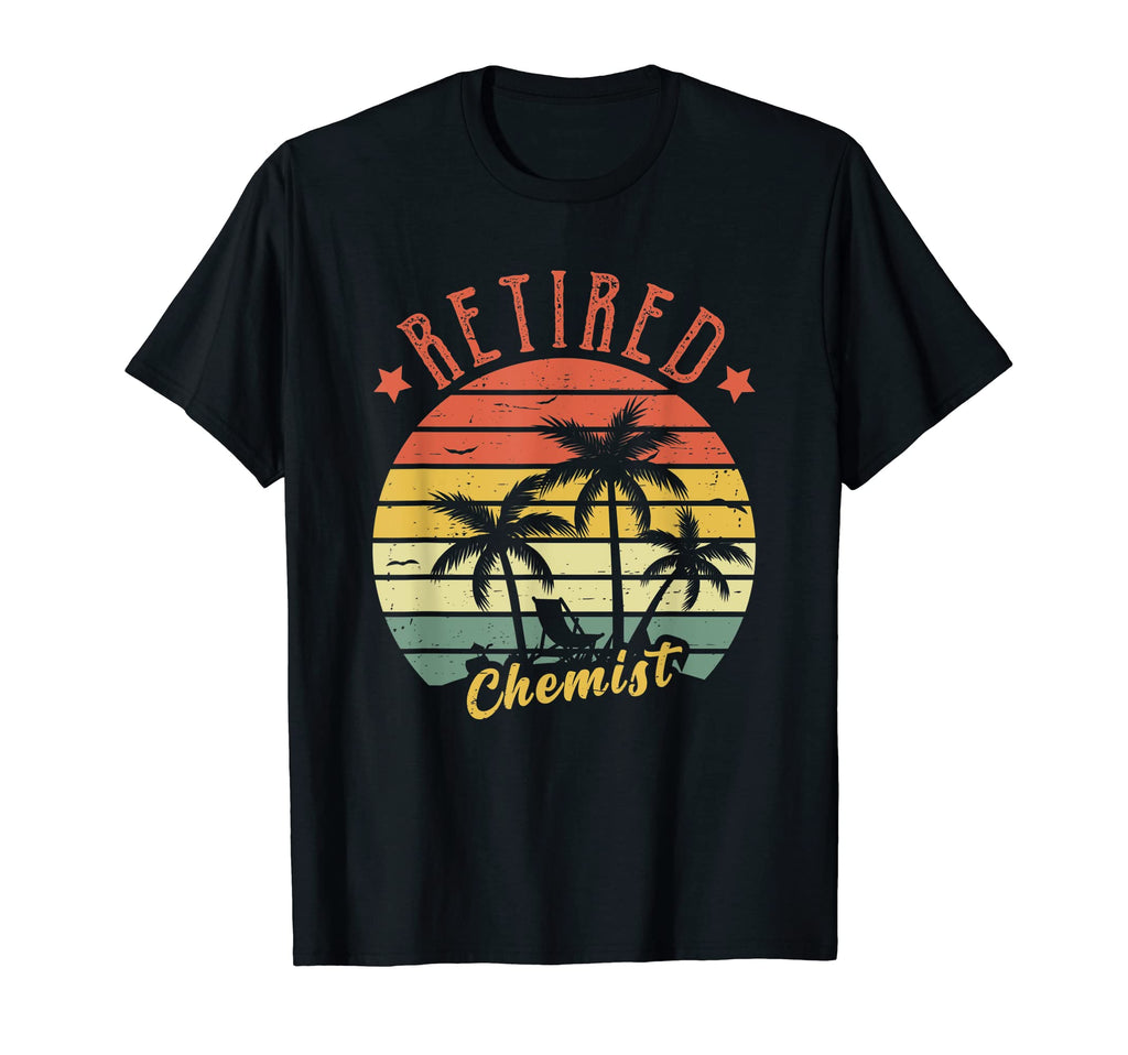 Retired Chemist Dad T-Shirt - Custom Art Print Unisex - T-Shirt, Sweatshirt, Hoodie