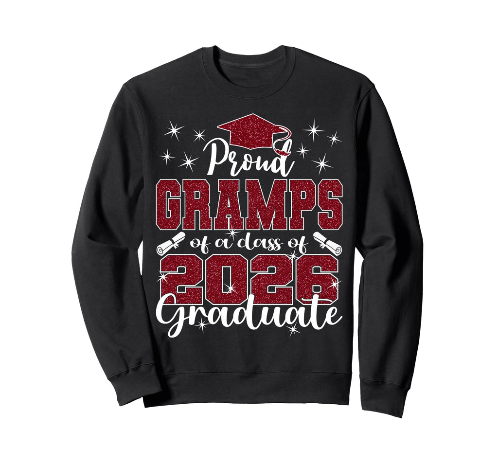 Super Proud Gramps 2026 Sweatshirt - Fun Novelty Design for Adults - T-Shirt, Sweatshirt, Hoodie