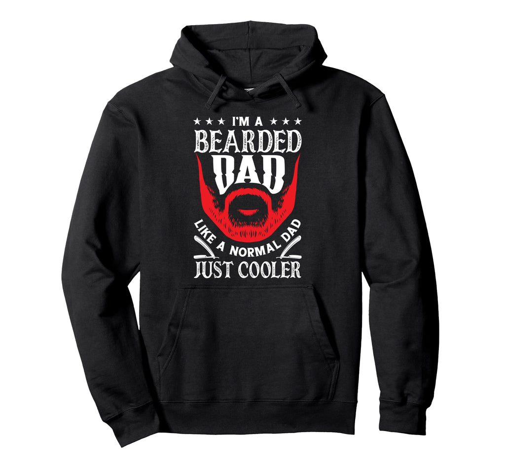 Im Bearded Dad Funny Beard Lover Hoodie - Custom Art Print for Adults - T-Shirt, Sweatshirt, Hoodie