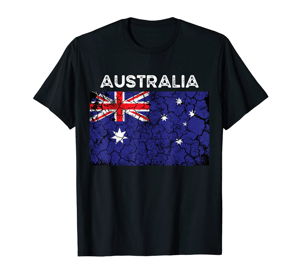 Australia Australian Flag Pride T-Shirt - Minimalist Print Men Women - T-Shirt, Sweatshirt, Hoodie