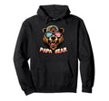 Papa Bear Gifts Funny Birthday Hoodie - Casual Everyday Wear for Adults - T-Shirt, Sweatshirt, Hoodie