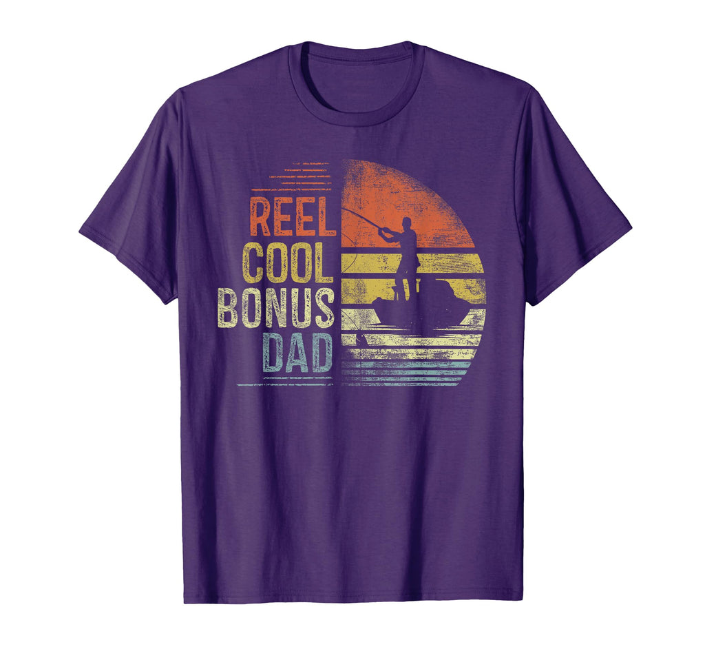 Reel Bonus Dad Fishing Gifts Bonus T-Shirt - Minimalist Print Men Women - T-Shirt, Sweatshirt, Hoodie