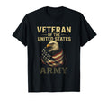 Veteran United States Army Patriotic T-Shirt - Novelty Apparel for Adults - T-Shirt, Sweatshirt, Hoodie