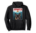 Funny German Shepherd Jowls Hoodie - Fun Novelty Design Men Women - T-Shirt, Sweatshirt, Hoodie