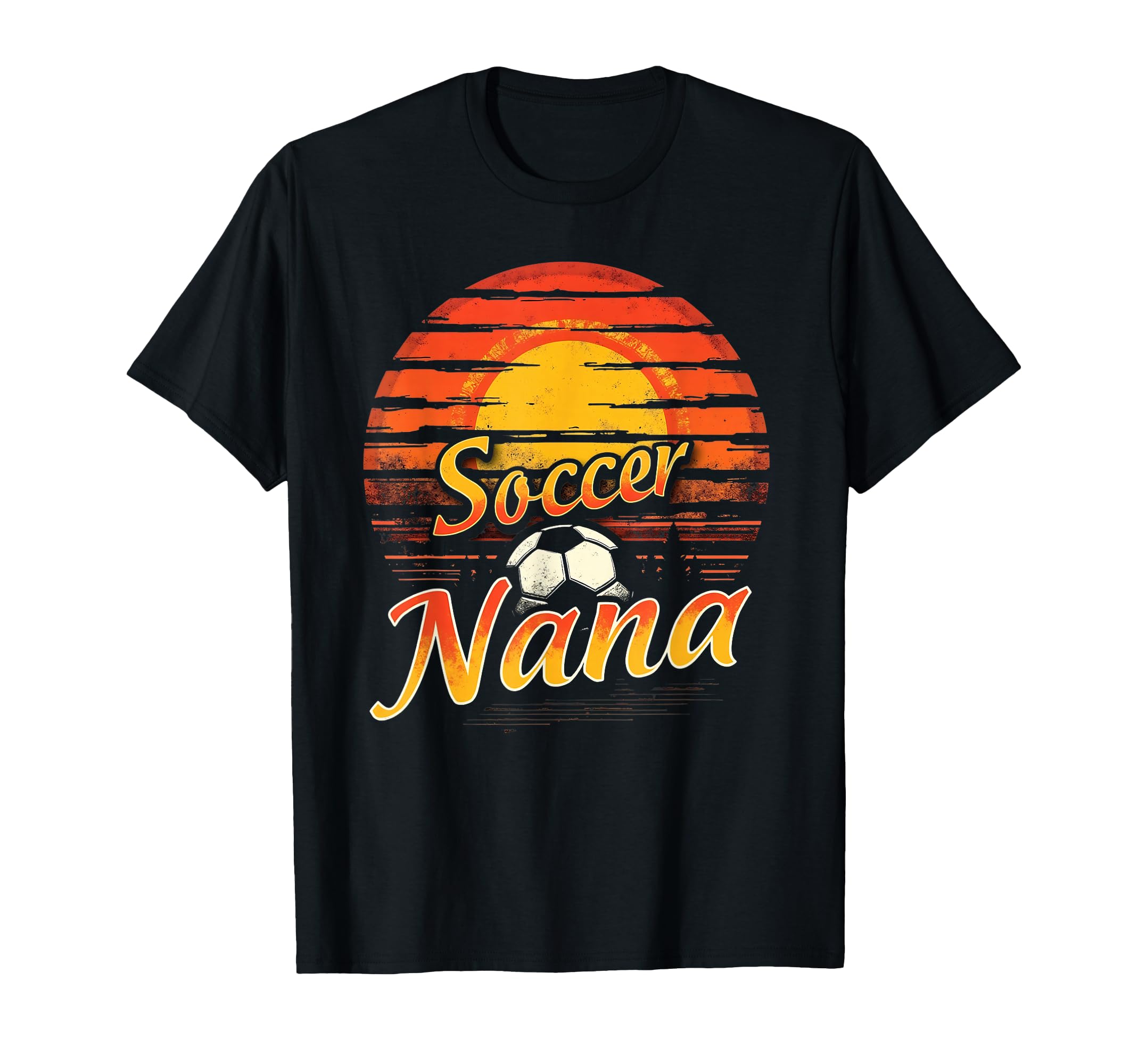 Proud Soccer Nana Funny Grandma Lover T-Shirt - Custom Art Print Unisex - T-Shirt, Sweatshirt, Hoodie