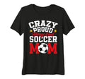 Womens Funny Soccer Mom Mothers Day T-Shirt - Aesthetic Graphic Unisex - T-Shirt, Sweatshirt, Hoodie