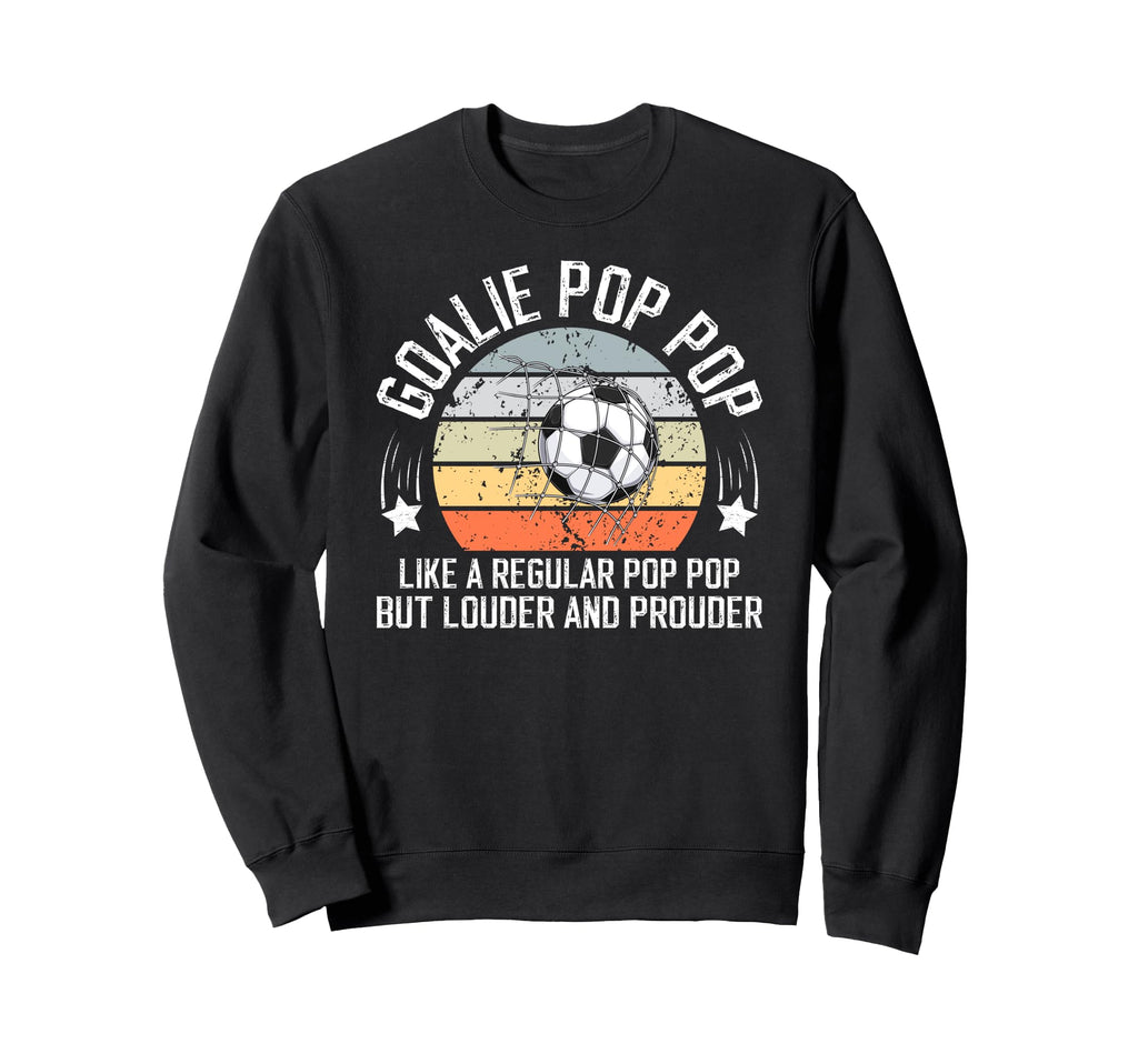Soccer Goalie Pop Pop Definition Sweatshirt - Minimalist Print for Adults - T-Shirt, Sweatshirt, Hoodie