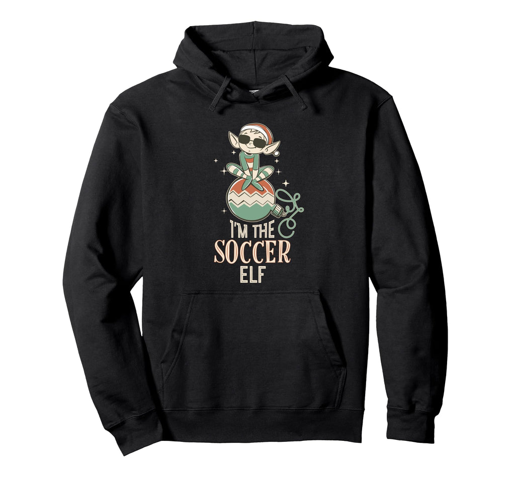 Im Soccer Elf Matching Family Hoodie - Casual Everyday Wear Men Women - T-Shirt, Sweatshirt, Hoodie
