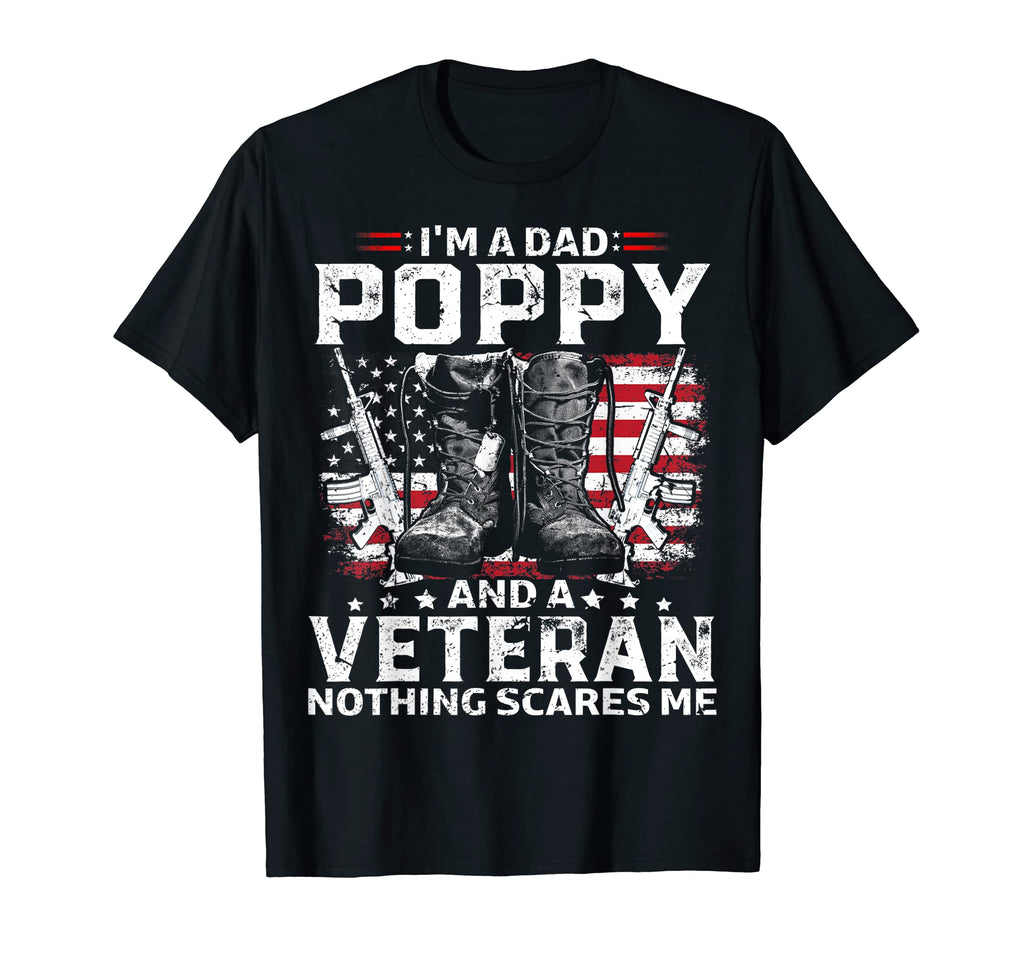 Mens Im Dad Poppy Veteran Fathers Day T-Shirt - Casual Everyday Wear Unisex - T-Shirt, Sweatshirt, Hoodie
