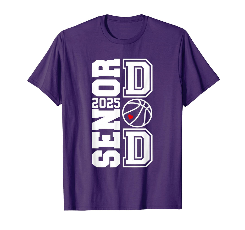 Proud Dad 2025 Senior Graduate T-Shirt - Novelty Apparel Men Women - T-Shirt, Sweatshirt, Hoodie