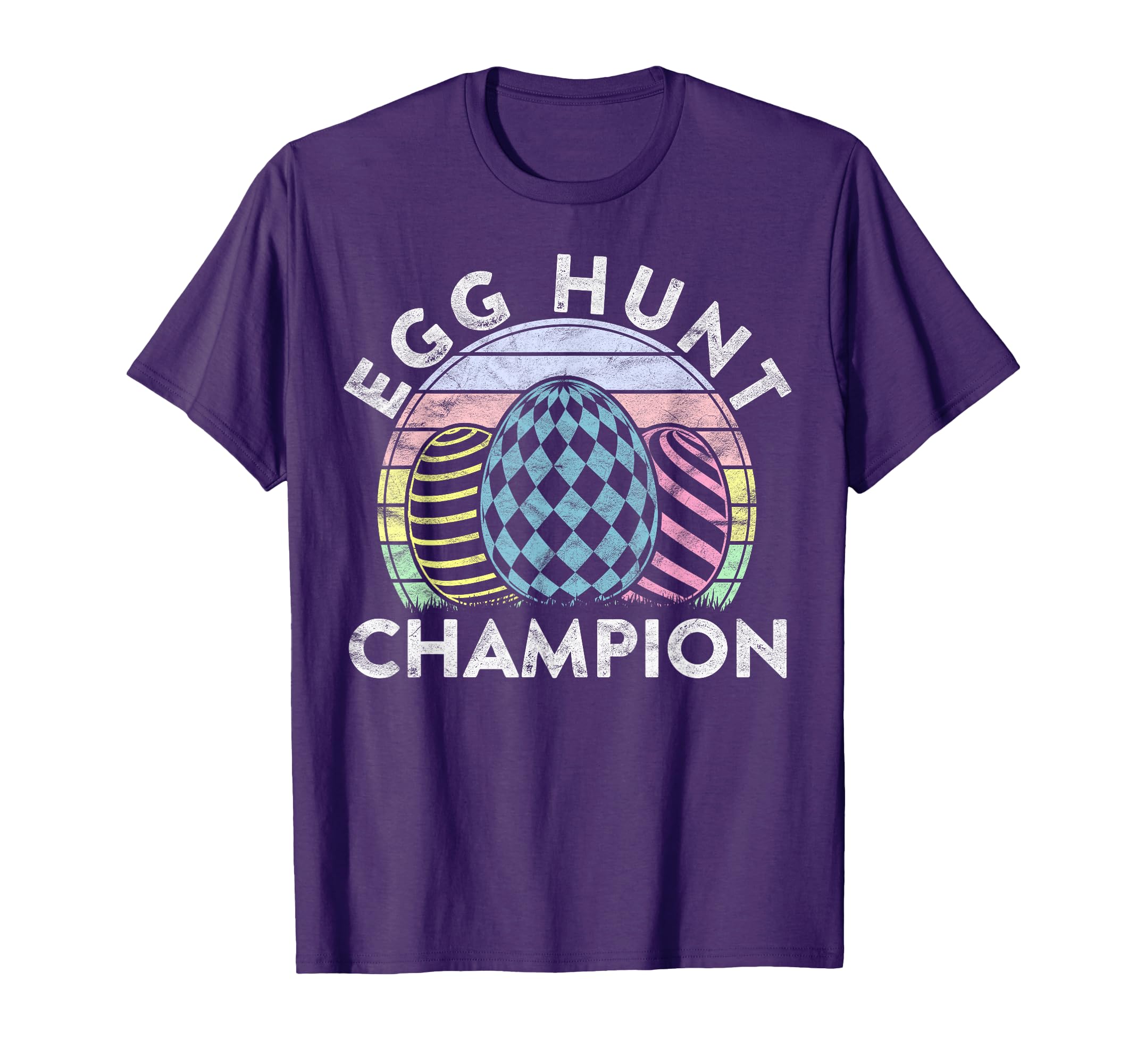 Egg Hunt Champion Sunset Gift Eggs T-Shirt - Aesthetic Graphic Unisex - T-Shirt, Sweatshirt, Hoodie