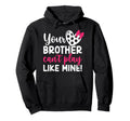 Soccer Sister Proud Soccer Players Hoodie - Casual Everyday Wear Unisex - T-Shirt, Sweatshirt, Hoodie