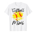 Softball Mimi Funny Ball Mom Softball T-Shirt - Custom Art Print Men Women - T-Shirt, Sweatshirt, Hoodie