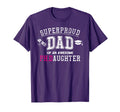 Phd Dad Proud Dad Phd Graduate Daughter T-Shirt - Custom Art Print Unisex - T-Shirt, Sweatshirt, Hoodie