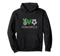 Peace Sign Love Soccer Ball Fan Soccer Hoodie - Streetwear Style Unisex - T-Shirt, Sweatshirt, Hoodie