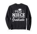 Proud Niece 2026 Graduate Senior Sweatshirt - Minimalist Print Men Women - T-Shirt, Sweatshirt, Hoodie